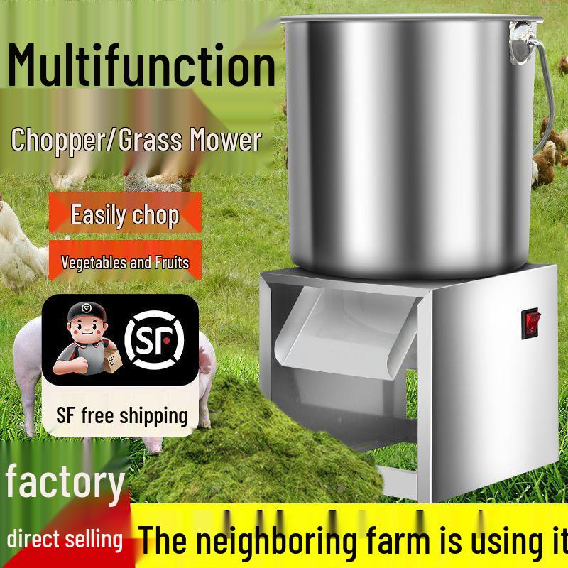 Multifunktionaler Gemüse- und Gras-Schneider aus Edelstahl für den Hausgebrauch und die Aquakultur