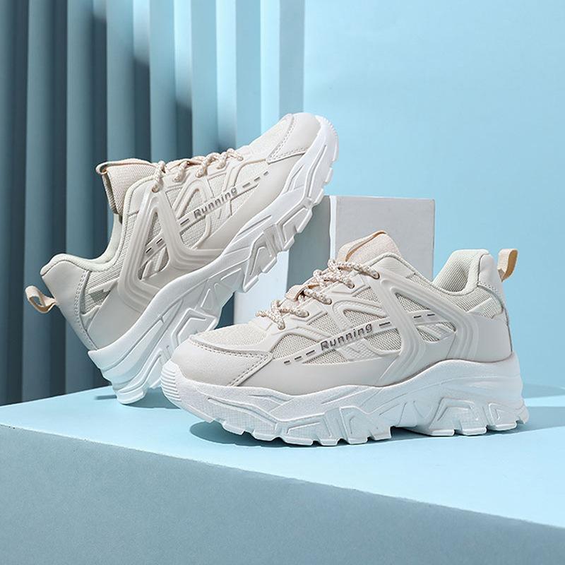 Thick-soled heightening dad shoes are breathable and comfortable, casual sports single shoes, outdoor trendy shoes