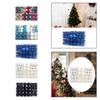 100 Pcs Set Colorful Ornament Christmas Tree Ornaments for Year