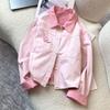 Etam Women's Trendy Color-Blocked Denim Jacket