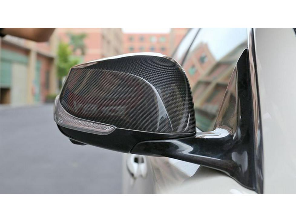 Infiniti Q50 Q60 QX30 Dry Carbon Fiber Rearview Mirror Cover