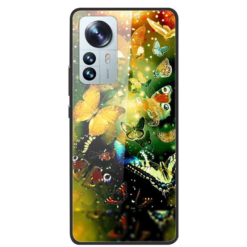 Tempered Glass Cases For Xiaomi 12T 5G Case Hard Phone Back Cover for Xiaomi 12T Pro Protection Shells Mi 12 T 12TPro 2022 Cool