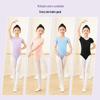 Children's Spring-Summer Ballet Skirt Bodysuit - Short Sleeve Dancewear for Girls