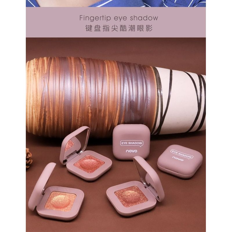 NOVO - Fingerspitzen-Glitzer-Lidschatten - 12 Farben