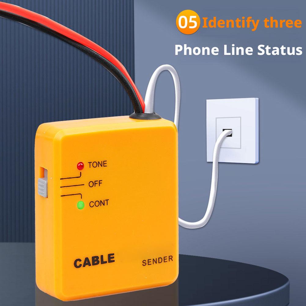 New Diagnose Tone Finder Telephone Wire Cable Tester Toner Tracer Inder Networking Tools