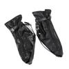 PU Leather Bondage Boot Covers Pointed Toe Leg Restraint BDSM Role Play Slave Boots Adjustable Buckle Strap Adult Sex Toy
