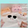 Fw126 Cartoon Plush Storage Bag For Girls Diy Journal Material Organizer Portable Pencil Case Wholesale