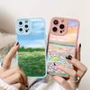 Field Flower Jungle Fresh Scenery Phone Case For iphone 14 11 12 13 Pro Max 7 8 Plus SE 2020 X XR XS Soft Silicone Cover Fundas