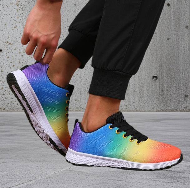 Men's Sneakers Fashion Soft Walking Flats Non-slip Casual Sport Tennis Shoes Summer White Lightweight Running Shoe for Male 2025