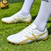 Men Soccer Shoes Society Football Boots Casual Sportswear Unisex Grass Cleats Training Comfortable Boy Casual Football Boots