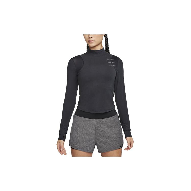 New Nike T Shirts Women's Black FB7808-010