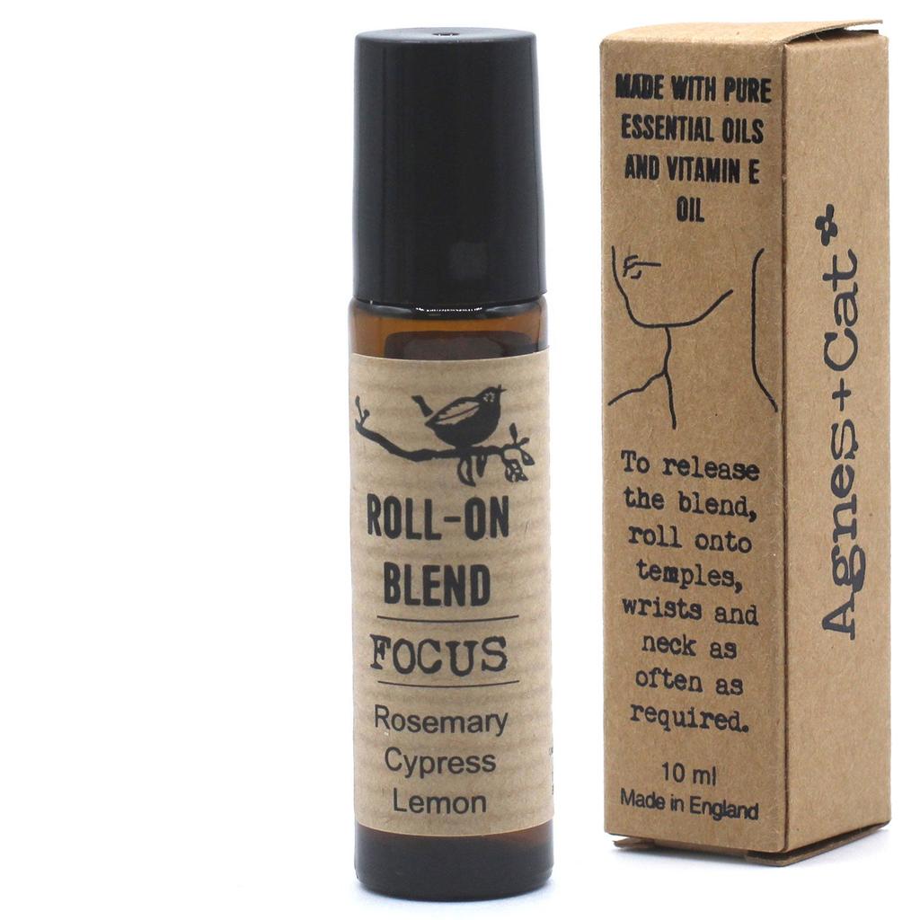 2x Focus Essential Oil Roll-On 10ml