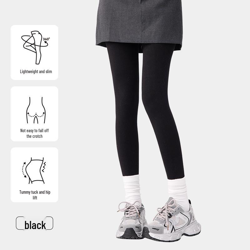 "Women's Thickened Velvet Leggings: Slimming, Warm, Cold-Resistant Pantyhose for Autumn and Winter"