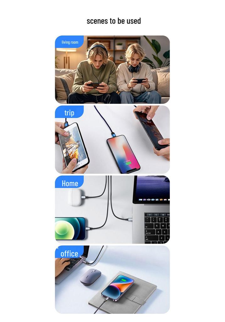 240W GaN Multi-Port USB-C Schreibtischladegerät mit PDW Schnellladung
