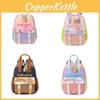 Cartoon Kids Backpack For Preschoolers With Capybara Rabbit Snowman Cartoon Print For School Use