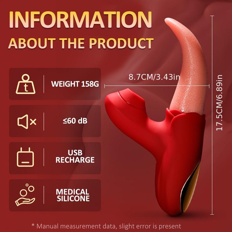Vibratore per donne, stimolatore del clitoride e del punto G, massaggiatore vibrante, modalità di stimolazione multiple per il massimo piacere e intimità