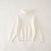 Autumn and Winter Children's High Collar Woolen Sweater Versatile Base Sweater Boys' and Girls' Knitted Sweater