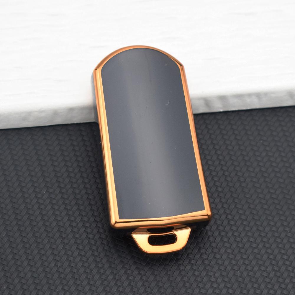 Hot Sale TPU Car Key Case Cover for Mazda Demio M3 M5 M6 CX-5 CX7 CX9 RX8 MX5 MPV 2 Buttons Keyless Fob Holder Key Chain Set