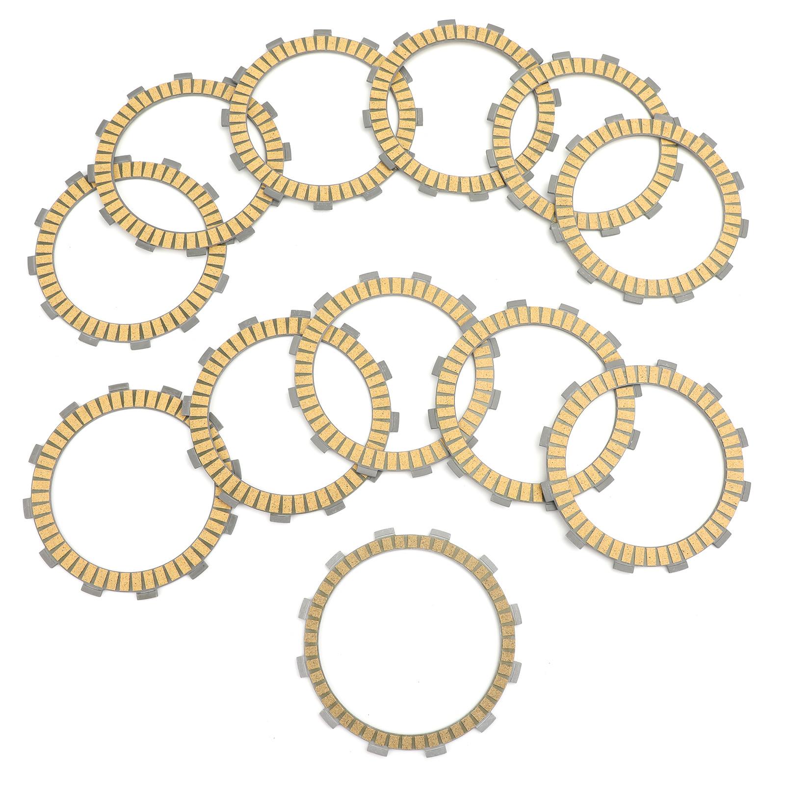 

Комплект фрикционных дисков сцепления подходит для Kawasaki Ninja ZX-12R ZX1200-A1H 2000