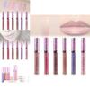 Shiny Lip Gloss 6 Colors Glittery Lip Gloss Long-lasting And Radiant