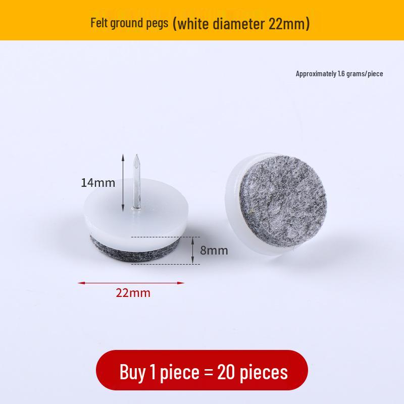 Moisture-Proof Felt Furniture Leg Pads for Tables and Chairs