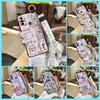 Cartoon Wrist Strap Phone Case For Tecno Spark 7/Spark7T Protective Anti-knock Anti-dust Waterproof Silicone Wristband
