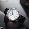 Citizen Eco Drive Light Powered Quartz Movement Cow Leather Strap Watch Unisex White Dial BM7461-18A