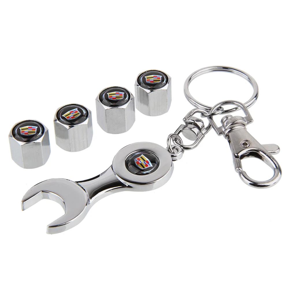 Car Tire Valve Cover Stem Caps for Cadillac Escalade CTS ATS Eldorado SRX Deville BLS XT4 XT5 XT6 STS XTS SLR XLR CT4 CT5 CT6