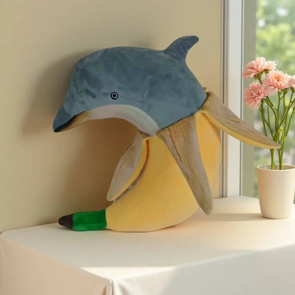 Furt Un Pluș Brainrot Chicleteră Bicicletă Furt O Jucărie Brainrot Chicleteieră Biciclist Elefant Căpșună Brainrot Pluș Italian