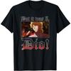 JoJo's Bizarre Adventure Ich war es Dio Meme Anime T-Shirt