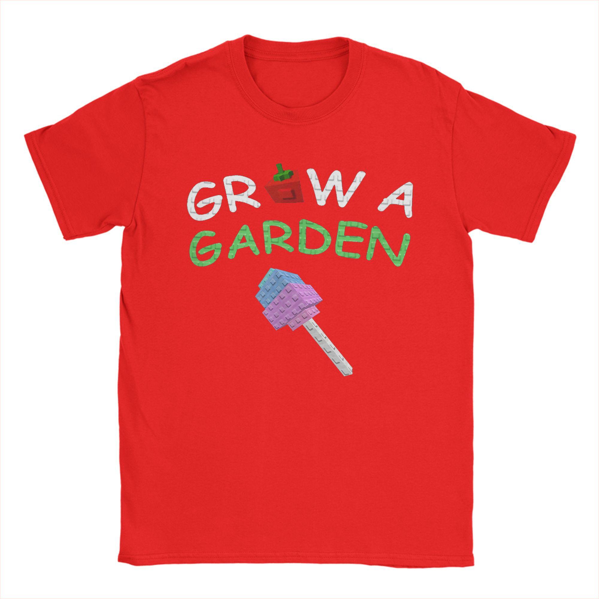 Grow A Garden Candy Blossom Fruit Gamer Men T Shirts Short Sleeve Round Neck T-Shirt 100% Cotton Adult Clothing S