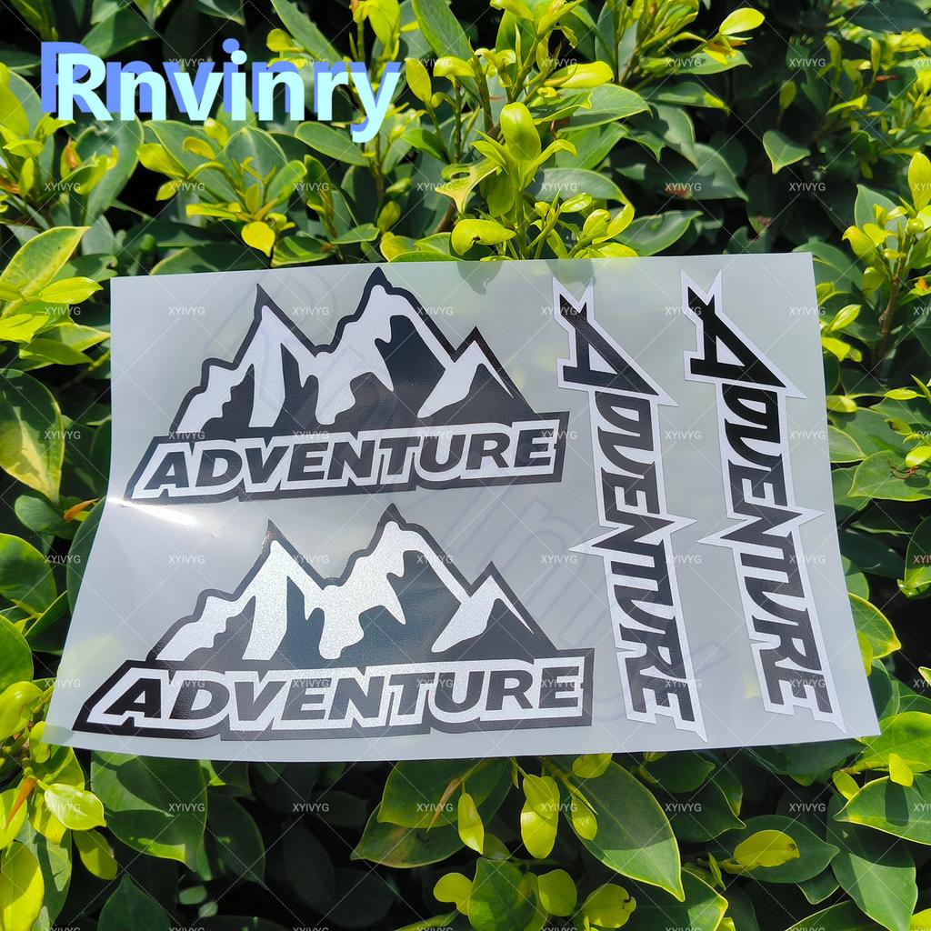 Universal Car Reflective Sticker Window Glass Decoration Adventure Accessories Outdoor Off-road Camping Element