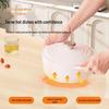 Round Folding Table Mat | Soft PVC Transparent Waterproof & Scald-proof Tablecloth