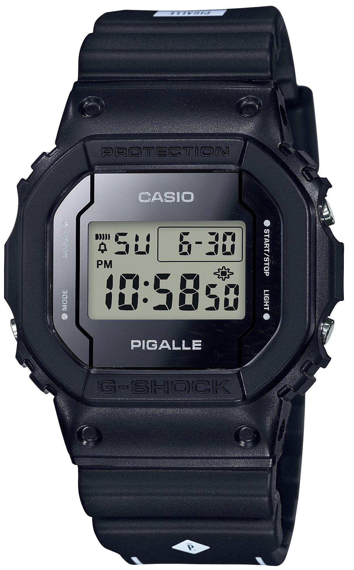 

PIGALLE Модель Черный [Casio] G-Shock Коллаборация DW-5600PGB-1JR Мужские часы,