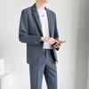 Men's Korean Style Business Casual and Groomsmen Suits for Spring/Autumn