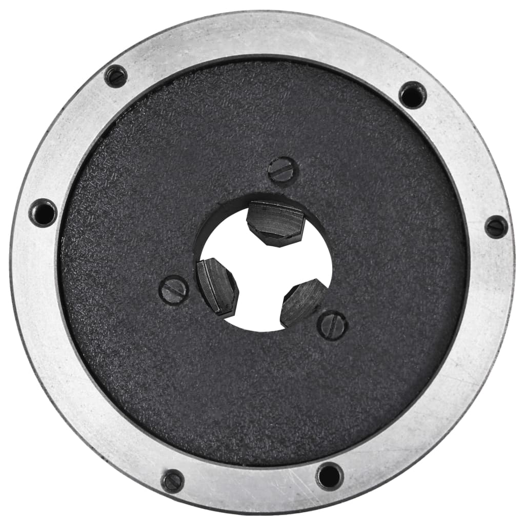 Vidaxl Mandrino Autocentrante per Tornio, 3 Ganasce, 160 mm, Acciaio