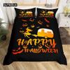 Happy Halloween Duvet Cover King Pumpkin Lantern Camping Car Bedding Set For Kids Boys Girl Bedroom Cartoon Festival Quilt Cover