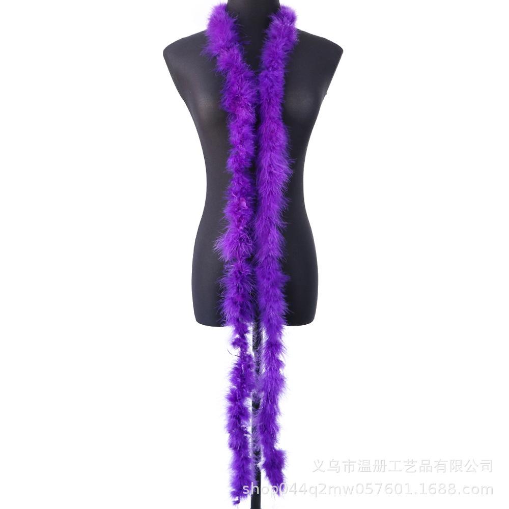 11G Flat Top Clothing Accessories Diy Material Turkey Plush Strip Scarf Crafts Accessories New
