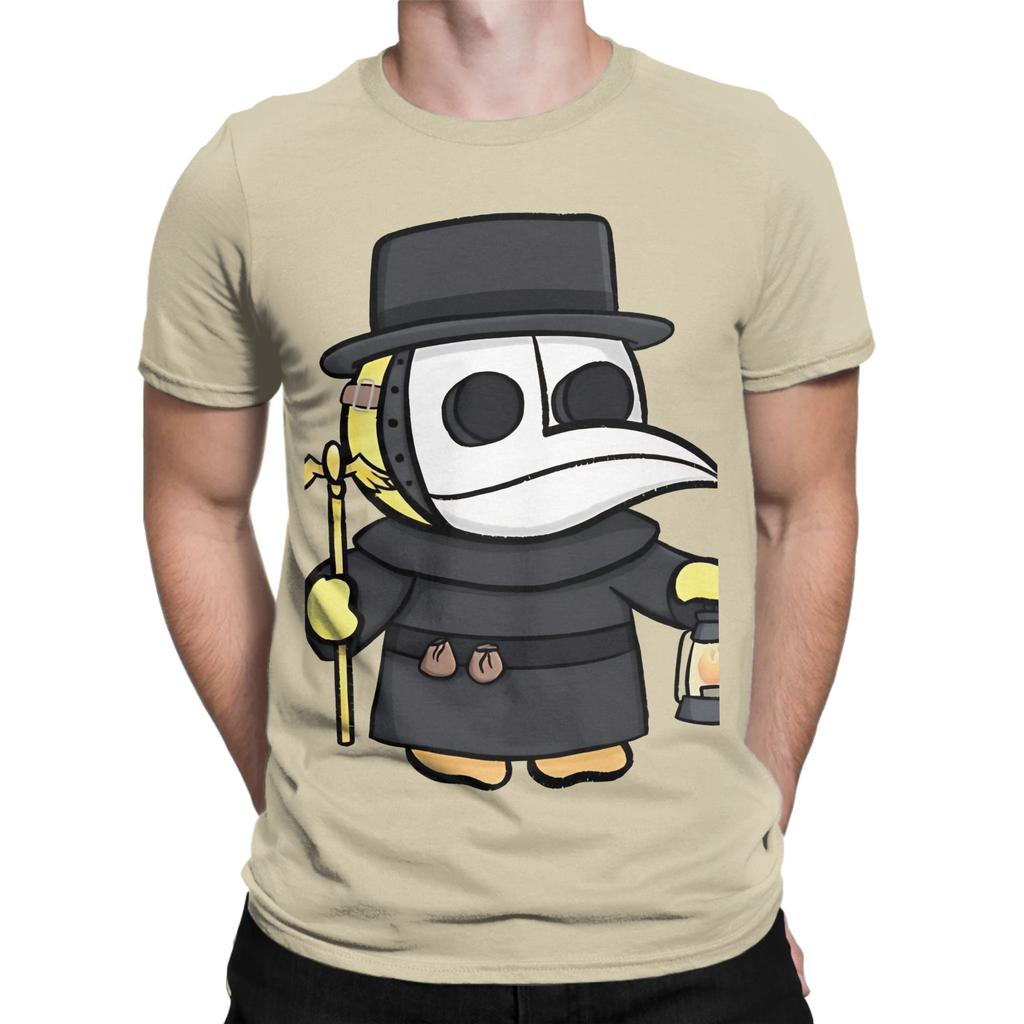 Duck Dressed As A Plague Doctor Classic Funny Graphic 100 Cotton Tshirt Depeche Band Mode Tops Tees For Unisex