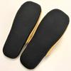 Senko CLEAR SAISON Sanitizer 97461 Two-Tone Slippers, Approx. 24cm, Yellow, Alcohol-Hand Compatible,