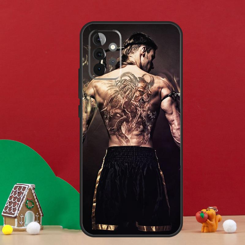 Muay Thai Kickboxing Fight Case For Samsung Galaxy A54 A06 A16 A26 A36 A56 A53 A32 A52 A33 A13 A55 A35 A15 A14 A34 A17
