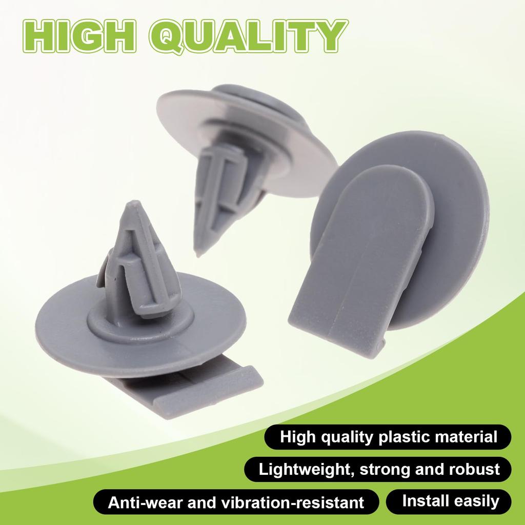 20pcs Rivet Rivet Clip Fastener Mud Flap Bumper Fender Clipall