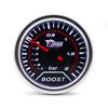 Boost/Vacuum/Water Temp/Oil Temp/Oil Press/Voltage/Tachometer/Air Fuel Ratio/EGT Gauge 52mm Analog Led White Case
