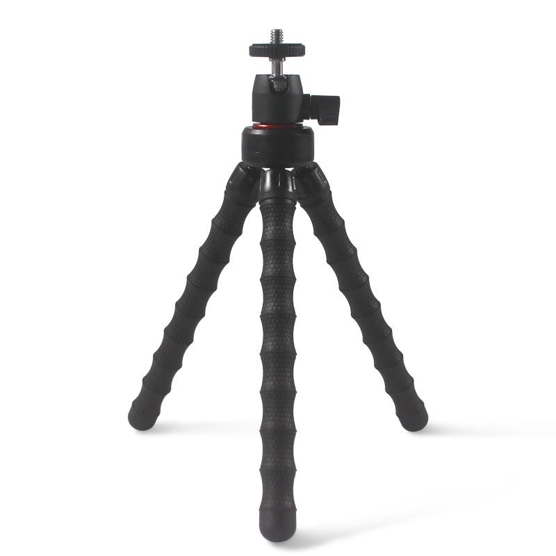 Universal Octopus Phone Photography Stand - Mini Flexible Tripod for Desktop & Floor