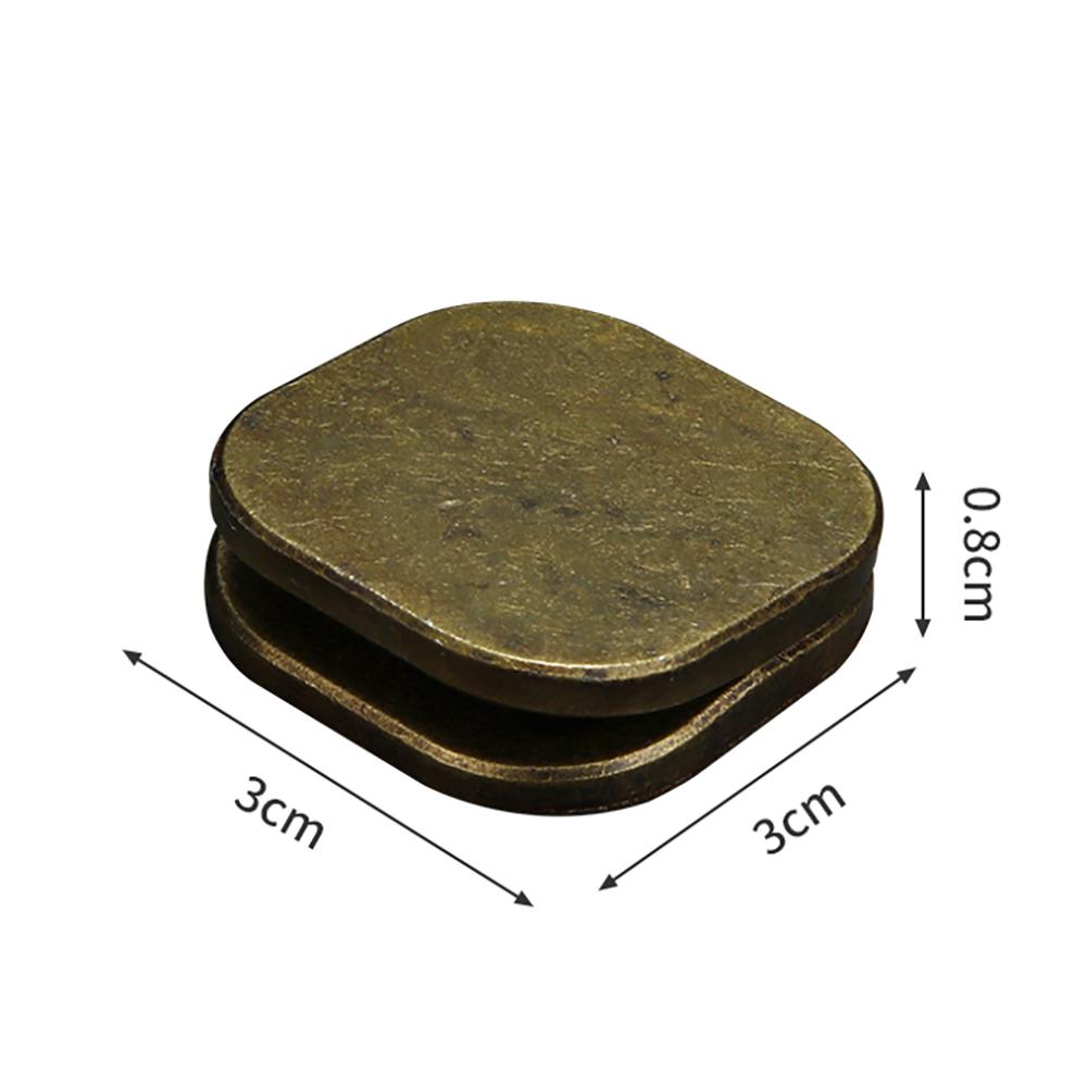 Retro Metal Push Card Magnetic Slider EDC Fidget Slider Metal ADHD Anti Stress Toys Stress and Anxiety Relief Fidget Toys