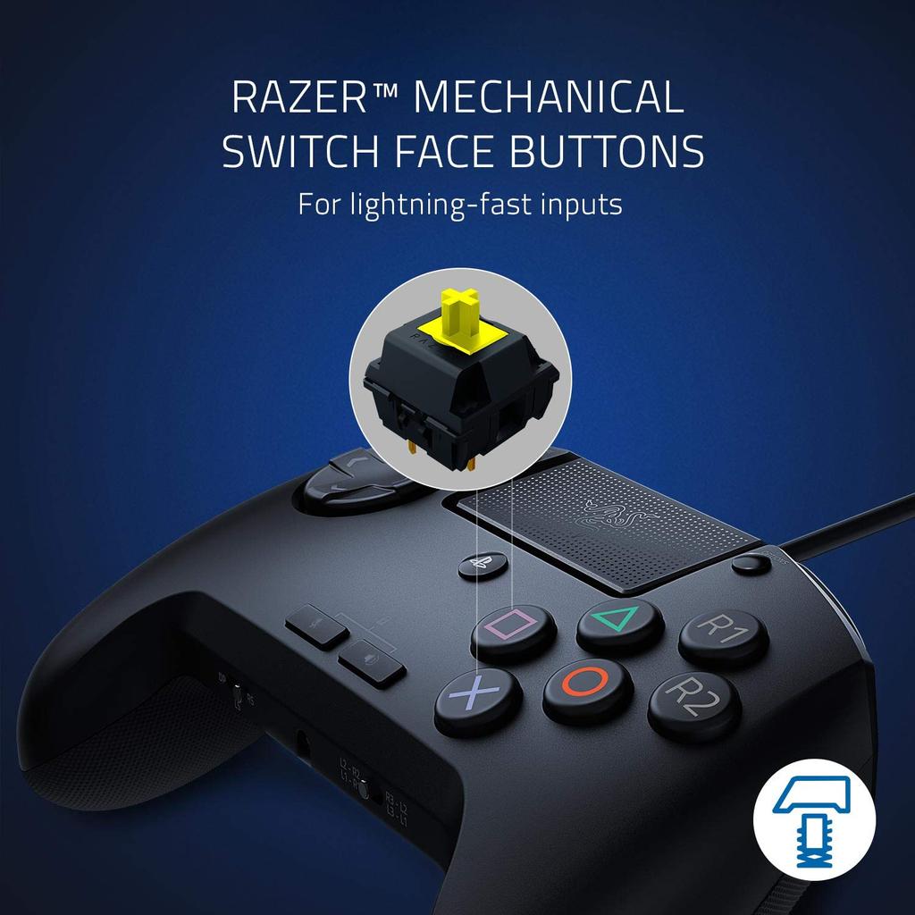 Razer Raion Fightpad for PS4 Controller for Fighting Games Akecon Design Compatible with PS4 PS5 PC Authorized Distributor Guaranteed [Japanese