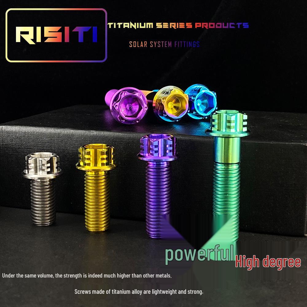 Titanium Alloy M10x20-70L Hex Socket Head Cap Screw for Motorcycle Caliper Brembo Che Li Wu Aidelie