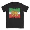 King Pahlavi T Shirts Unisex Unisexs Cotton Funny Tshirt Round Collar Tees Short Sleeve Clothes Party
