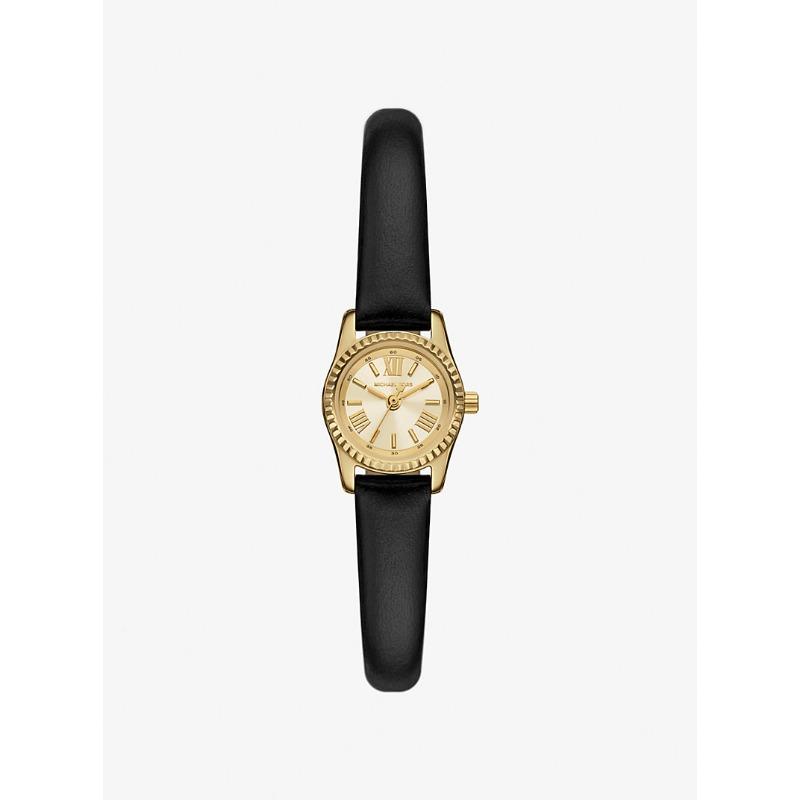 

Женские часы Michael Kors Micro Lexington из кожи MK4901 чёрный