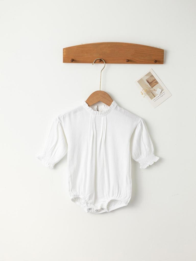 Kombinezon dla niemowlaka 0-6 miesięcy: Gruba, bezszwowa czysta bawełna na jesień i zimę